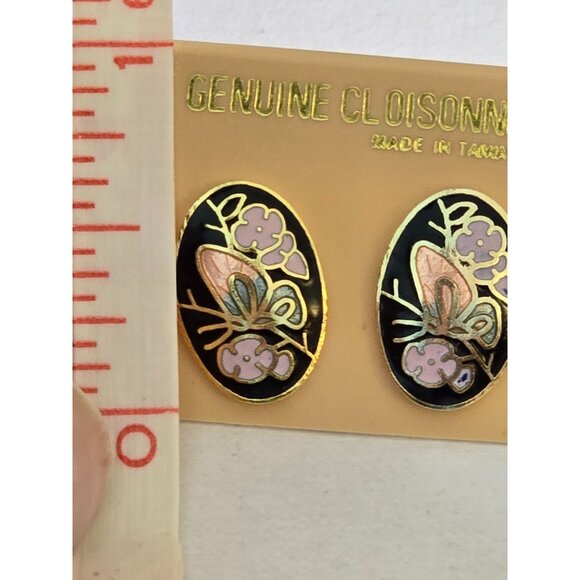 Butterfly Post Earrings Costume Jewelry - Picture 5 of 5
